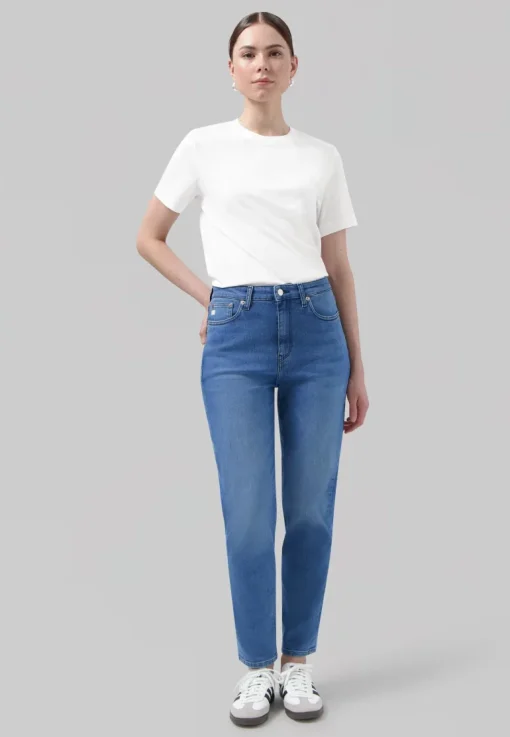 Mams Joustavat Farkut Vaalea Indigo<MUD Jeans Best