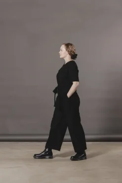 Manuela Jumpsuit Black Dot<Aarrelabel Shop