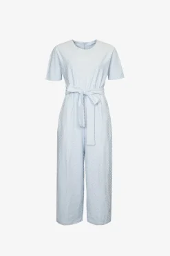 Manuela Jumpsuit Blue Dot<Aarrelabel Shop