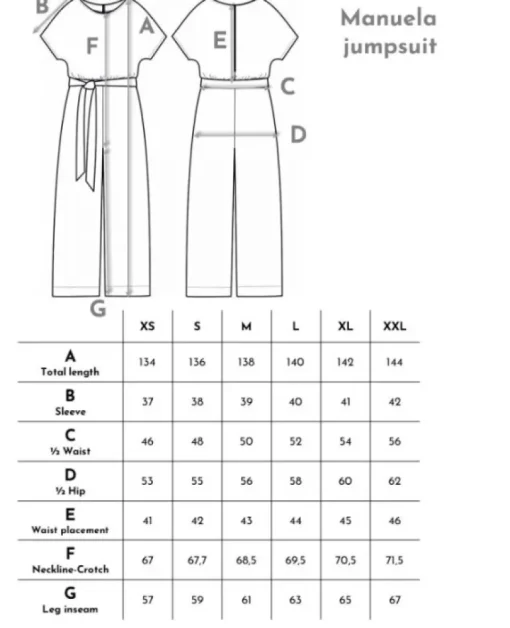 Manuela Jumpsuit Blue Dot<Aarrelabel Shop