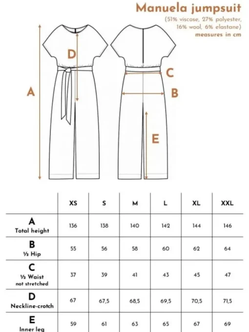 Manuela Jumpsuit Musta<Aarrelabel Discount