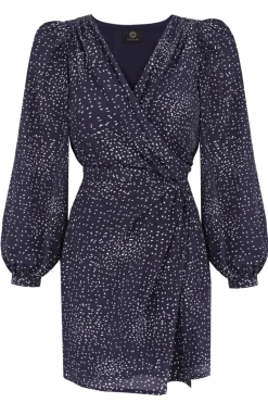 Margot Silkkimekko Starry Night Tummansininen<Enteliér Fashion