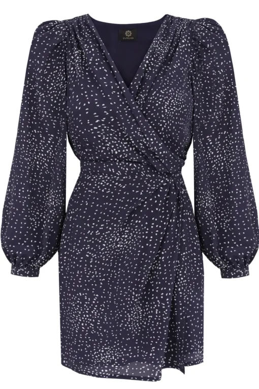 Margot Silkkimekko Starry Night Tummansininen<Enteliér Fashion