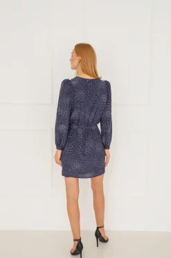 Margot Silkkimekko Starry Night Tummansininen<Enteliér Fashion