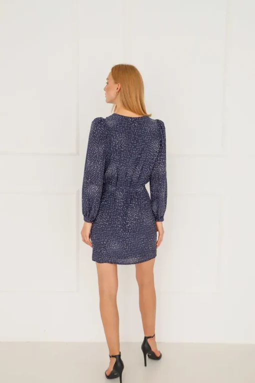 Margot Silkkimekko Starry Night Tummansininen<Enteliér Fashion