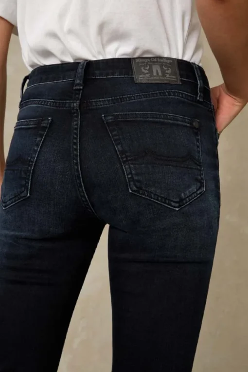 Marie Jeans Blue Black Worn<Kings Of Indigo Flash Sale
