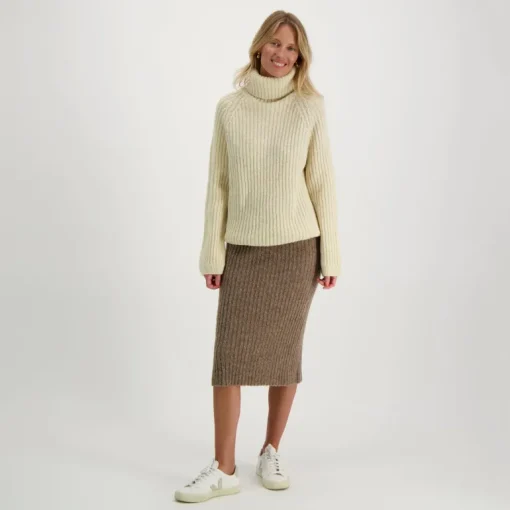 Marie Midihame Beige<Ekta Helsinki Outlet