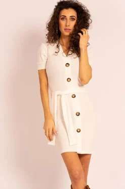 Marisol Mekko Cream Valkoinen<ANGELL Fashion