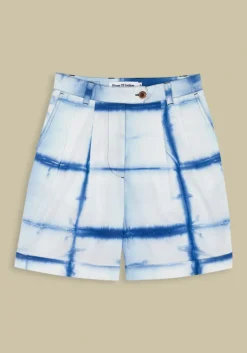 Marisol Short Shibori Luonnollinen Indigo<Kings Of Indigo Flash Sale