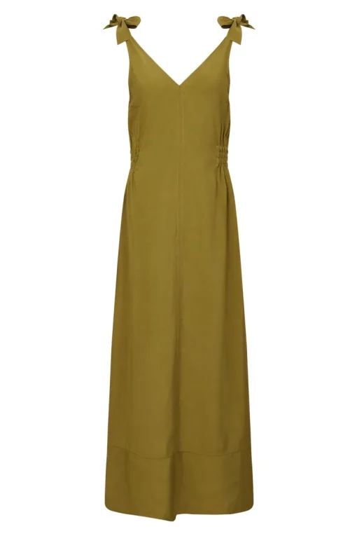 Marnie Rayon Maksimekko Khaki<KOMODO Flash Sale