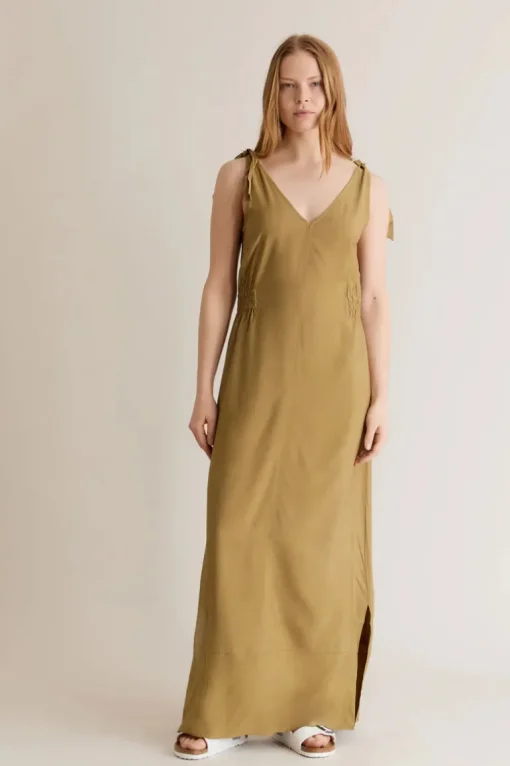 Marnie Rayon Maksimekko Khaki<KOMODO Flash Sale