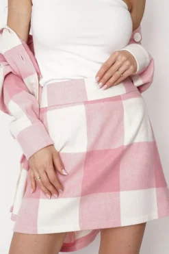 Martin Skirt Pink<ANGELL Hot