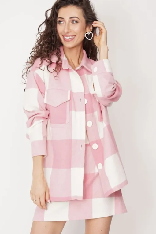 Martin Wool Skirt Pink<ANGELL Cheap