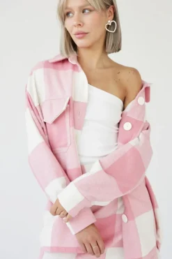 Martin Wool Skirt Pink<ANGELL Cheap