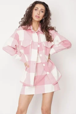 Martin Wool Skirt Pink<ANGELL Cheap