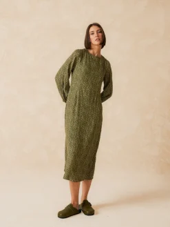 Maxi Dress Viscose Crep<INDIu0026COLD Cheap