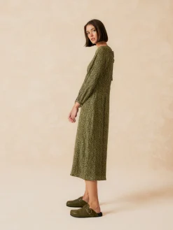 Maxi Dress Viscose Crep<INDIu0026COLD Cheap