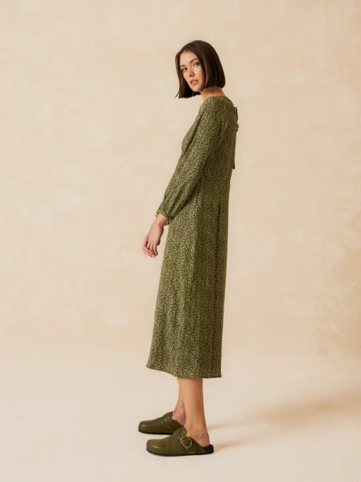 Maxi Dress Viscose Crep<INDIu0026COLD Cheap