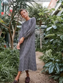 Maxi Dress Viscose Crep<INDIu0026COLD Cheap