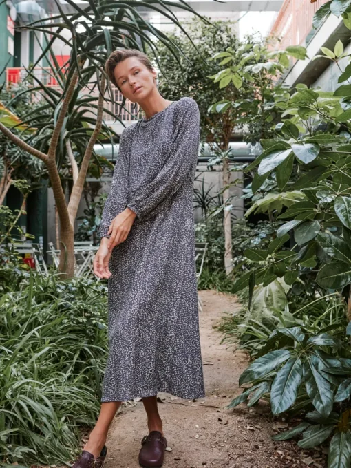 Maxi Dress Viscose Crep<INDIu0026COLD Cheap
