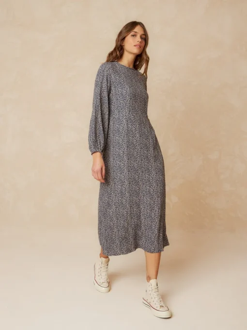 Maxi Dress Viscose Crep<INDIu0026COLD Cheap