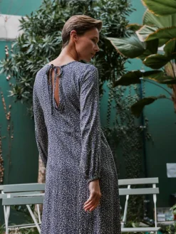 Maxi Dress Viscose Crep<INDIu0026COLD Cheap