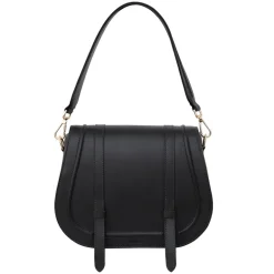 Maxi Saddle Bag No. 408 Black<NOVINSKA Sale