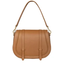 Maxi Saddle Bag No. 408 Caramel Brown<NOVINSKA Best