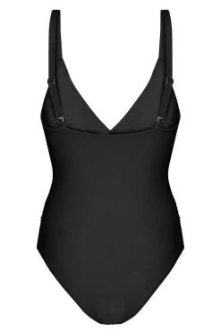 Medewi Draped Onepiece Nero<Copenhagen Cartel Store
