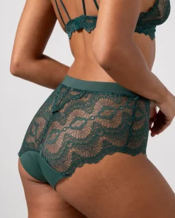 Medium Flow Period Underpants 3-Pack Pine Green<UNDERSTATEMENT Flash Sale