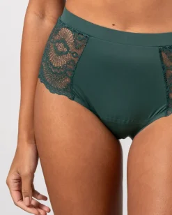 Medium Flow Period Underpants 3-Pack Pine Green<UNDERSTATEMENT Flash Sale