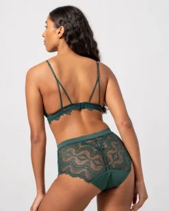 Medium Flow Period Underpants 3-Pack Pine Green<UNDERSTATEMENT Flash Sale