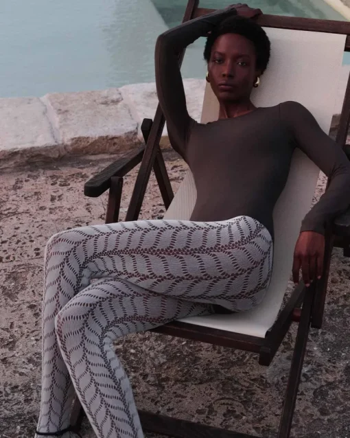 Meja Net Tights Ivory<Swedish Stockings Cheap