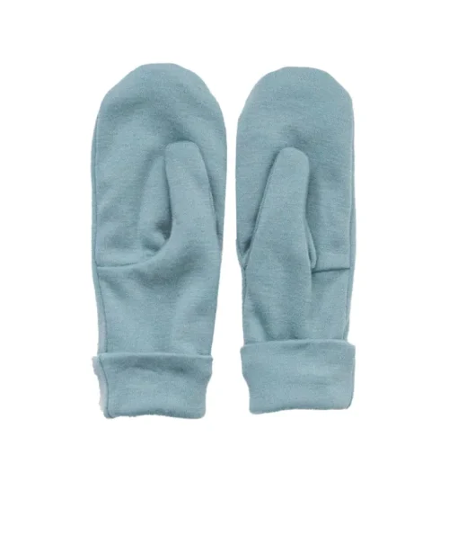 Merino Wool Mittens Menthol Blue<Melli EcoDesign Cheap