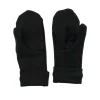 Merino Wool Mittens Black<Melli EcoDesign Outlet