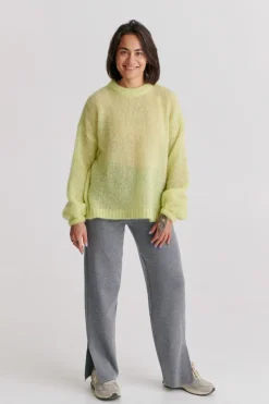 Melody Mohair Jumper Limone<Salanida Sale
