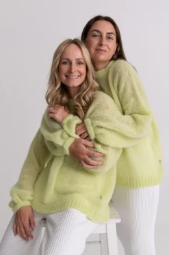 Melody Mohair Jumper Limone<Salanida Sale