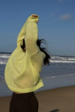 Melody Mohair Jumper Limone<Salanida Sale