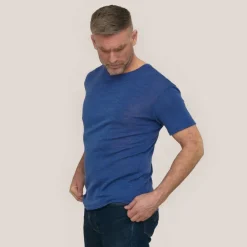 Men's Classic T-Shirt Merino Silk<Tam Silk New