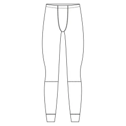 Men's Forest Wool Long John's Black<Tam Silk Cheap