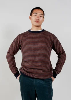 Men's Opal Organic Cotton Jumper Earth<KOMODO Shop