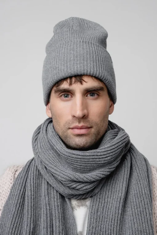 Men's Ore Merino Wool Beanie<ÄRNI BLUM Fashion
