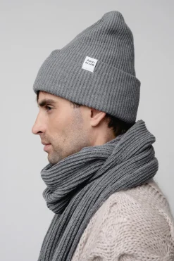 Men's Ore Merino Wool Beanie<ÄRNI BLUM Fashion