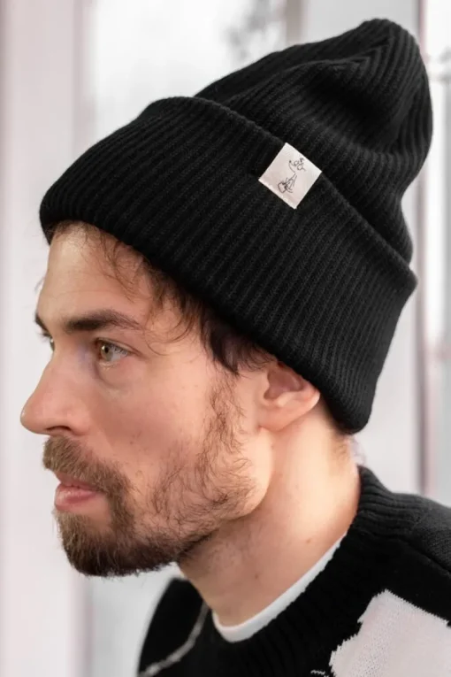 Men's Ore Merino Wool Beanie<ÄRNI BLUM Fashion