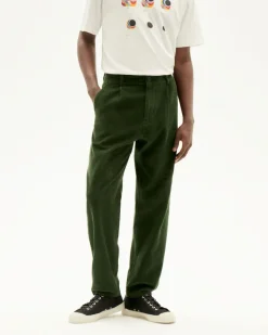 Men's Wotan Corduroy Pants Green<Thinking MU Best Sale