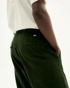 Men's Wotan Corduroy Pants Green<Thinking MU Best Sale