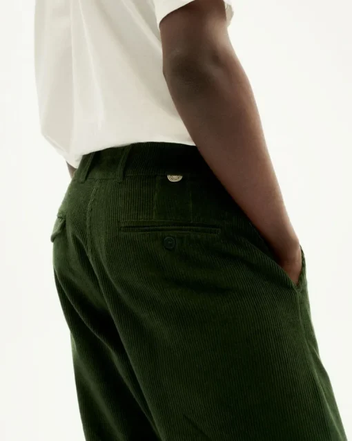 Men's Wotan Corduroy Pants Green<Thinking MU Best Sale