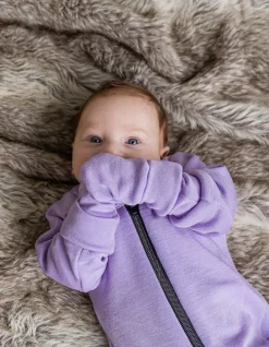 Merino Wool Baby Mittens Purple<Melli EcoDesign Flash Sale