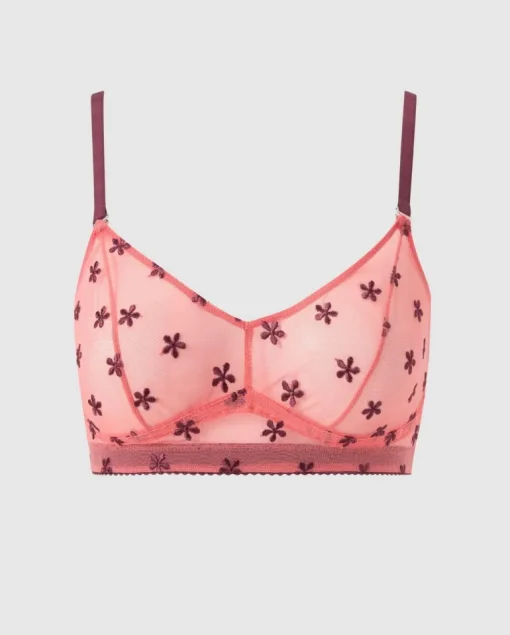 Mesh Balconette Rintaliivit Koralli<UNDERSTATEMENT Clearance
