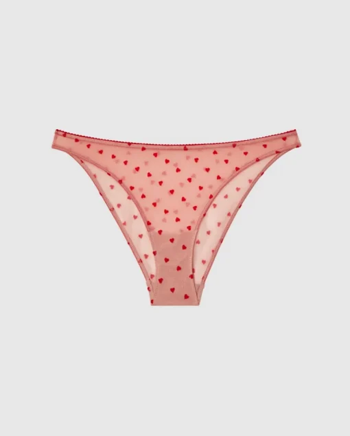 Mesh Bikini Alushousut Vaaleanpunainen / Punainen<UNDERSTATEMENT Cheap